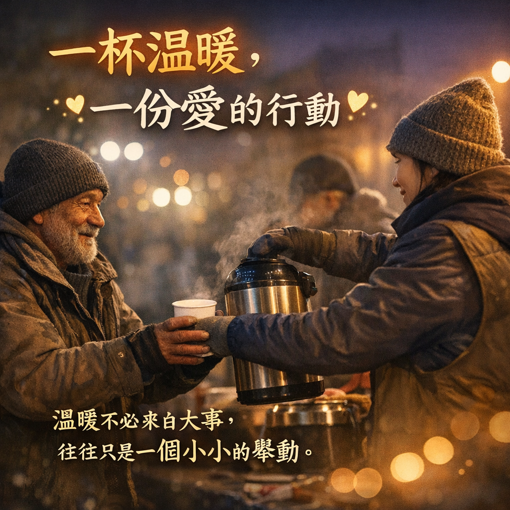 一杯溫暖 一份愛的行動